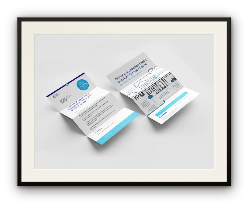 Allstate · Direct Mail · Email Production