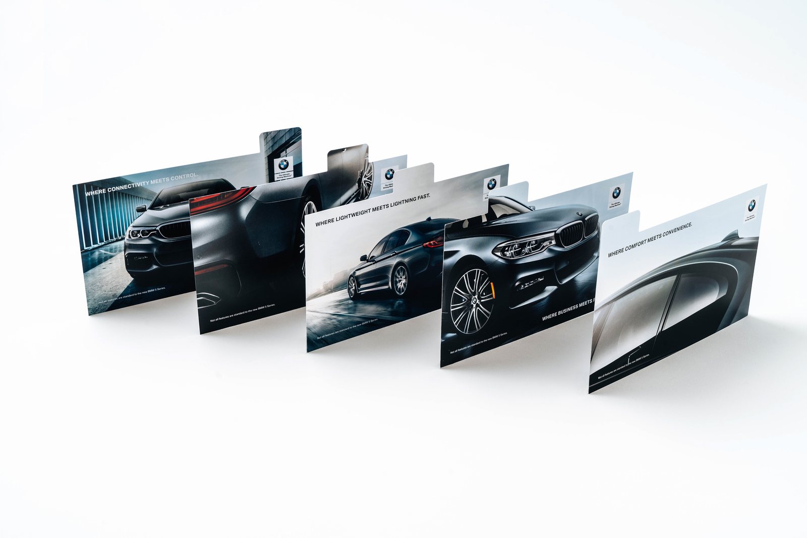 BMW 7 Series, wide environmental photography